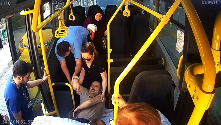 Fenalaşan Yolcuyu Dakikalar İçinde Hastaneye Ulaştırdı