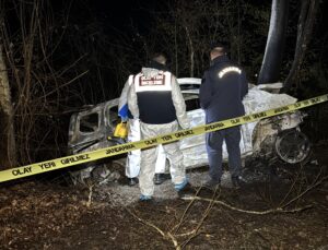  Feci Kazada Sürücü Yanarak hayatını kaybetti