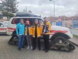 112 Acil Sağlık Ekipleri Kışa Hazır