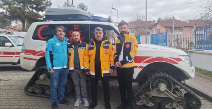 112 Acil Sağlık Ekipleri Kışa Hazır