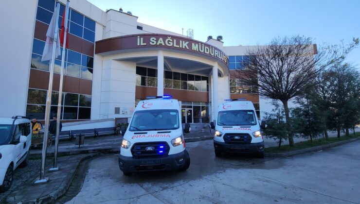 112 filosu güçlendi: 2 yeni ambulans hizmette