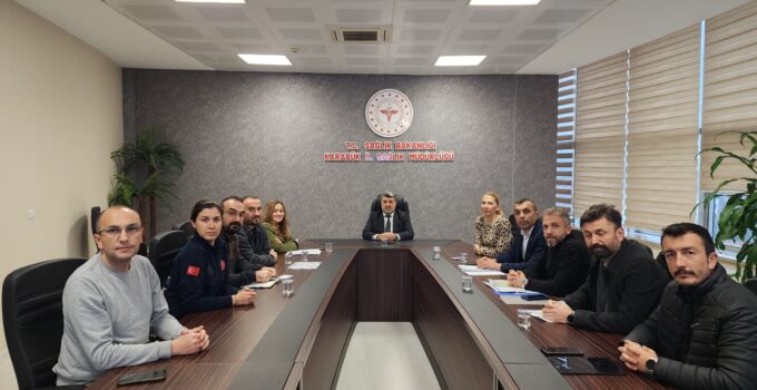 Karabük’te Acil Sağlık Hizmetleri Değerlendirildi