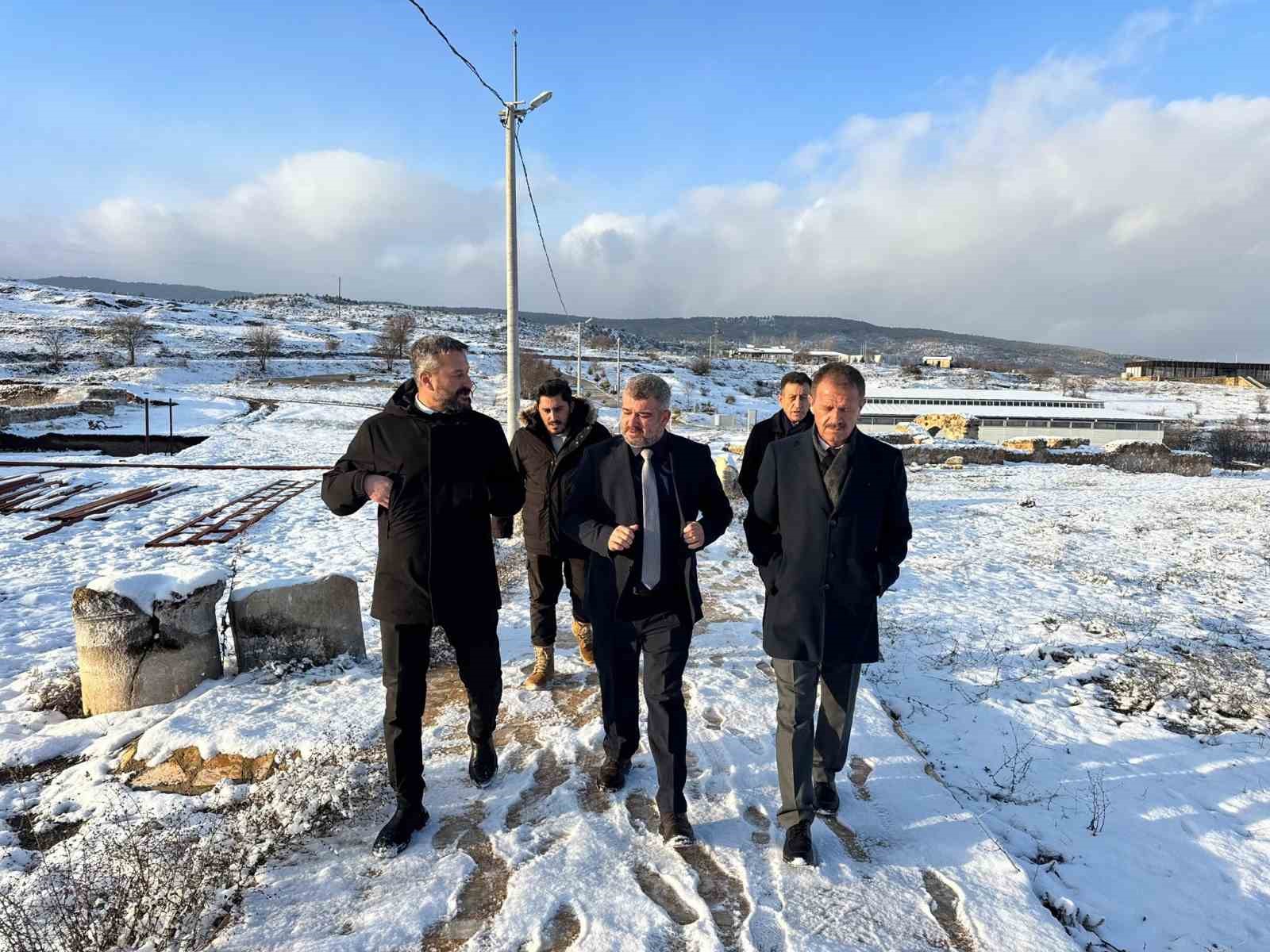 Karabük’ün başkanları antik kentte buluştu