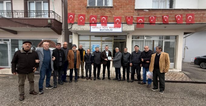 Başkan Çetinkaya Kapullu Mahallesi’ni Ziyaret Etti
