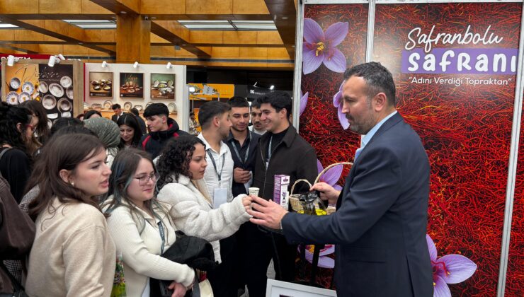 Safranbolu TSO Culinary Forum’da Safranı Tanıttı
