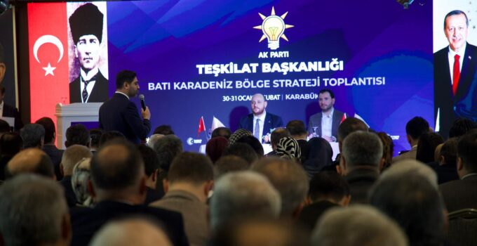 AK Parti Batı Karadeniz Bölge Toplantısı Karabük’te tamamlandı