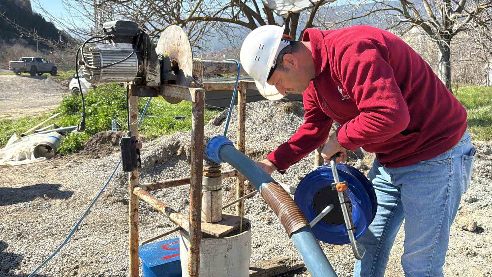 Karabük’te su ihtiyacı için 7 yeni kuyu açıldı