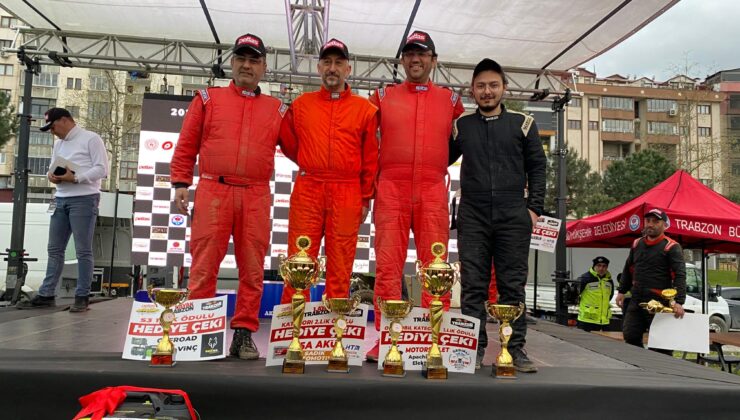 Trabzon’da HARDOFF ekibinden çifte birincilik