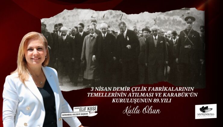 Başkan Köse’den 3 Nisan mesajı