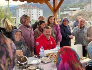 Başkan teyzelere verdiği sözü iki haftada yerine getirdi