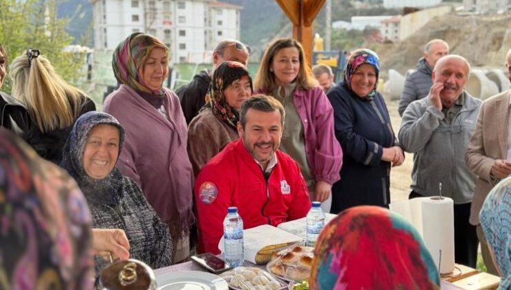 Başkan teyzelere verdiği sözü iki haftada yerine getirdi