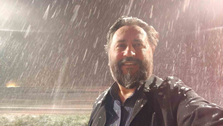 Karabük’te Nisan sonunda kar sürprizi