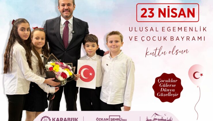 Başkan Çetinkaya’dan 23 Nisan mesajı