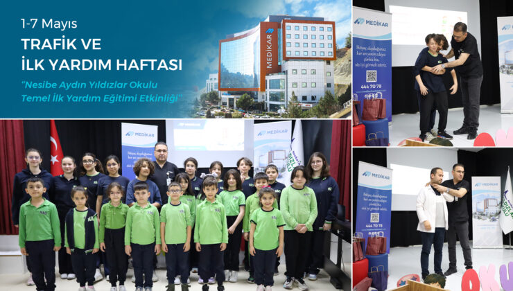 Medikar Hastanesi’nden ilk yardım farkındalığı etkinliği