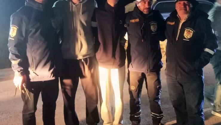 Ormanda kaybolan çocuklar bulundu