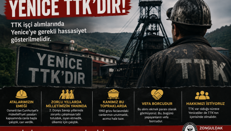 Yenicelilerden TTK tepkisi