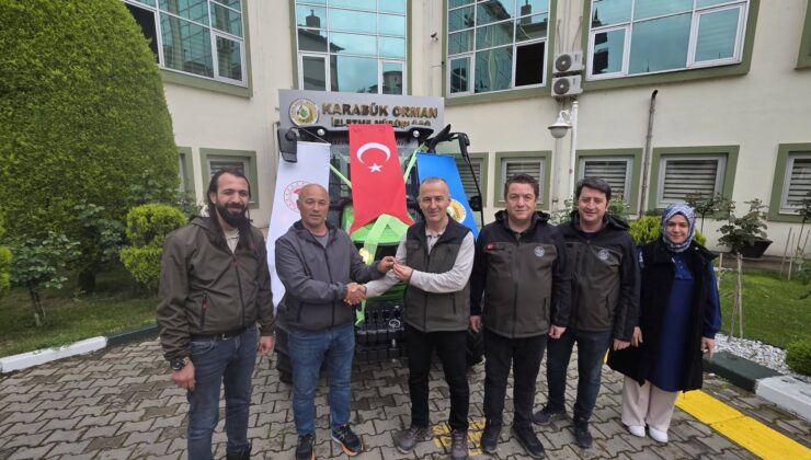 ORKÖY desteğiyle ilk traktör teslim edildi