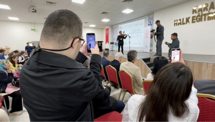 Özel öğrencilerden ayakta alkışlanan performans
