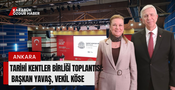 Başkan Mansur Yavaş, Vekil Elif Köse