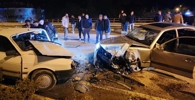 Ters istikametteki alkollü sürücü kazaya yol açtı: 6 yaralı
