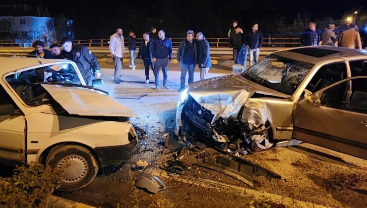 Ters istikametteki alkollü sürücü kazaya yol açtı: 6 yaralı