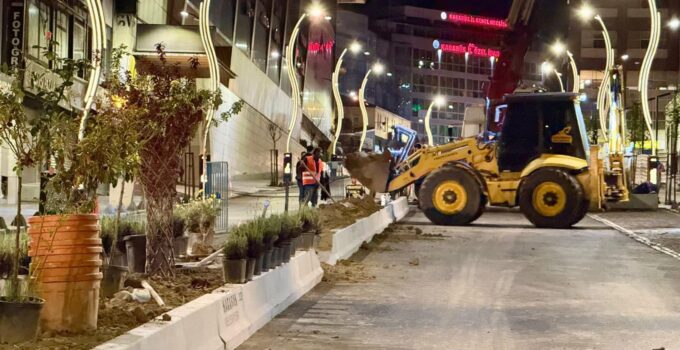 Karabük’te yollar gece asfaltlanıyor gündüz hizmete giriyor