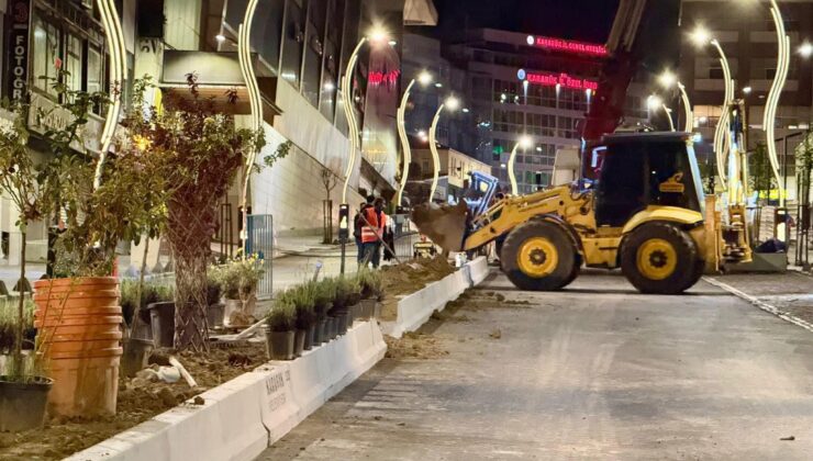 Karabük’te yollar gece asfaltlanıyor gündüz hizmete giriyor