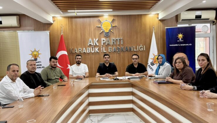 AK Parti İl Yönetim Kurulu Toplantısı gerçekleştirildi