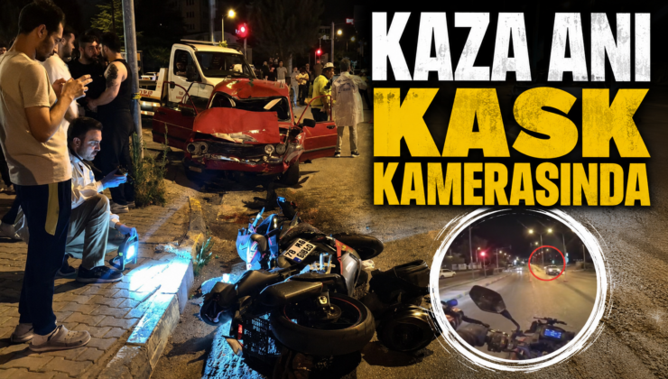 Kırmızı ışık dehşeti kamerada