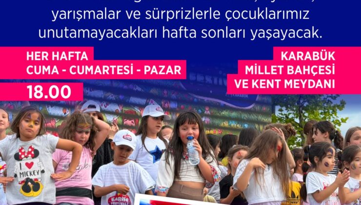 Millet Bahçesi ve Kent Meydanı çocuk sesleriyle şenlenecek