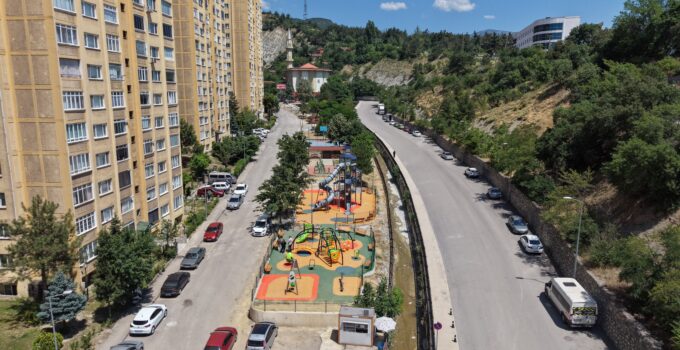 Cevizkent tema parkında sona doğru…