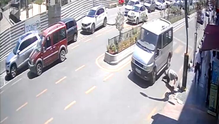 Hafif ticari aracın çarptığı yaya yaralandı