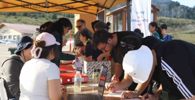 Keltepe festivalde 3 bin gökyüzü meraklısını ağırladı