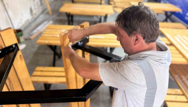 Karabük Belediyesi kendi tesislerinde üreterek hizmet ağını güçlendiriyor