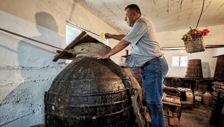 350 yıllık küplerde geleneksel sirke üretimi başladı